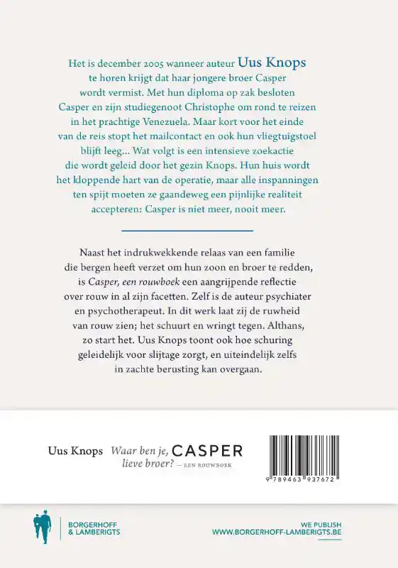 CASPER, EEN ROUWBOEK