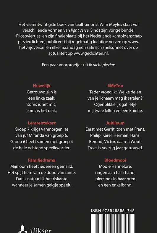 IK DICHT PLEZIER