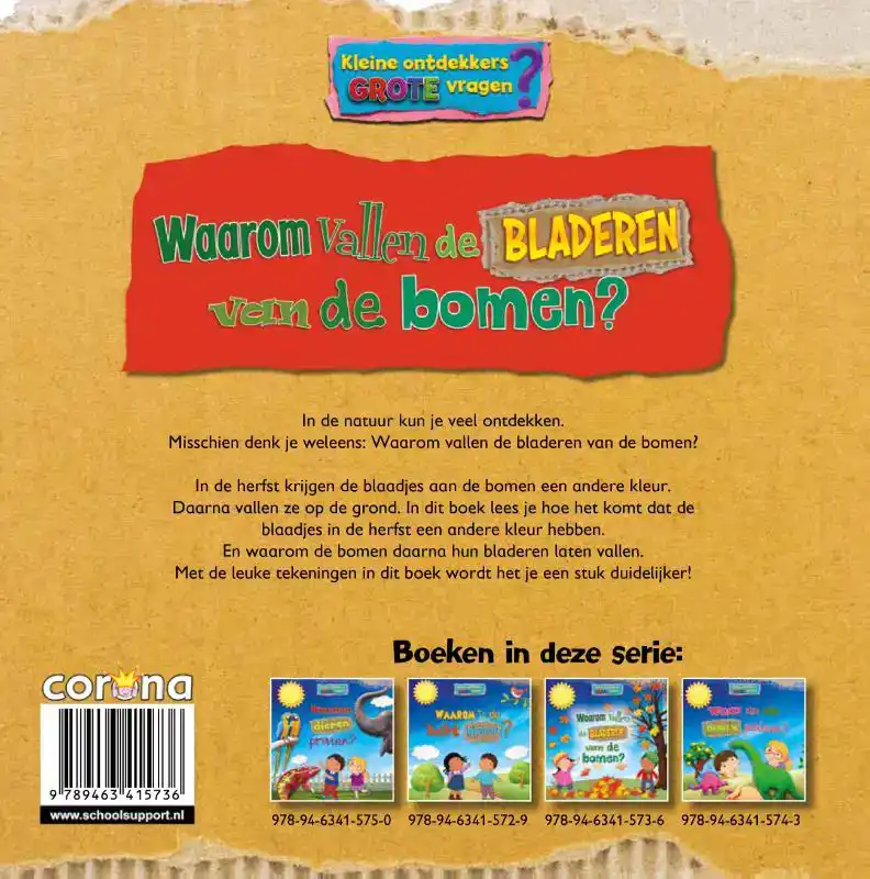 WAAROM VALLEN DE BLADEREN VAN DE BOMEN?