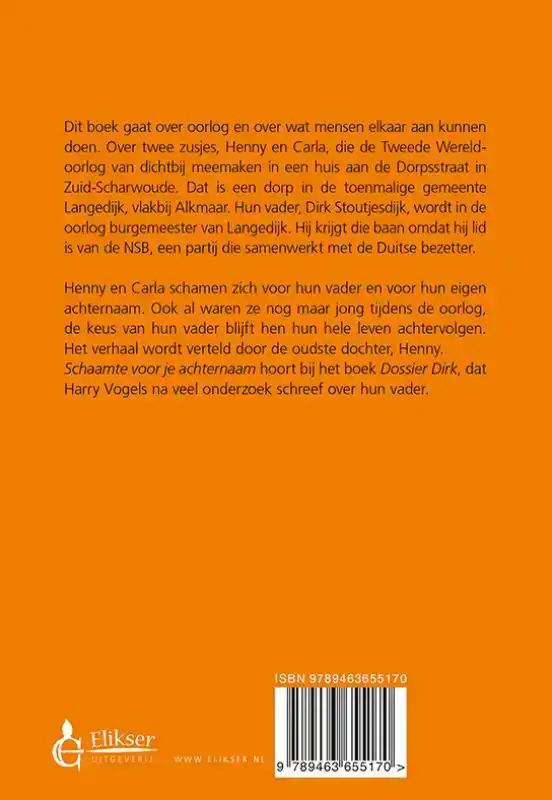 SCHAAMTE VOOR JE ACHTERNAAM