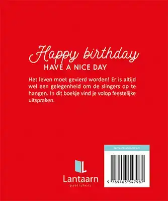 HAPPY BIRTHDAY