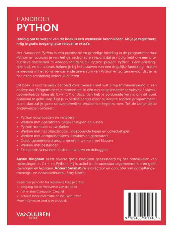 HANDBOEK PYTHON
