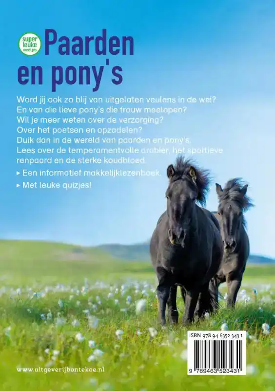 SUPERLEUKE WEETJES OVER PAARDEN EN PONY'S