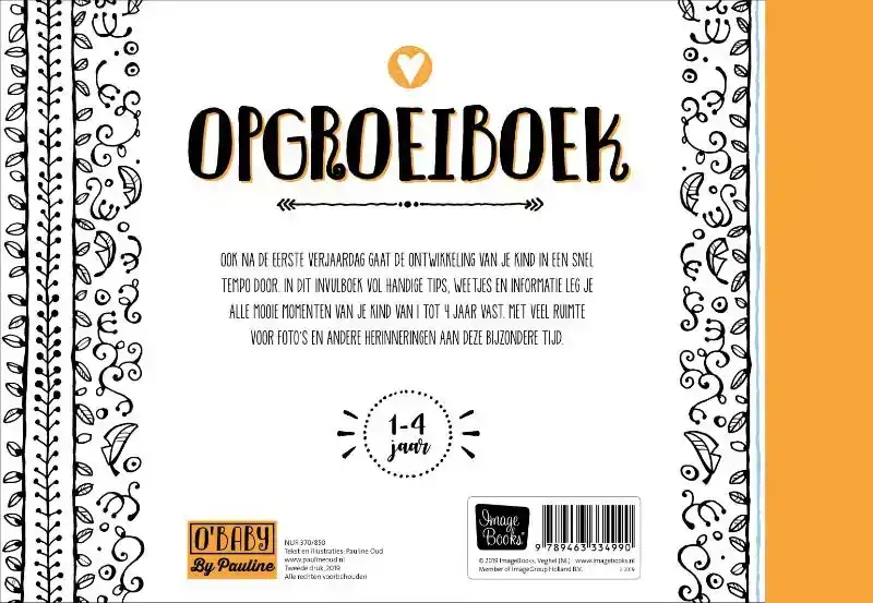 O'BABY OPGROEIBOEK
