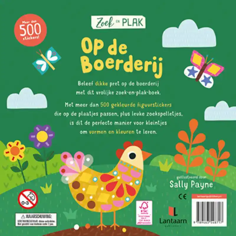 ZOEK EN PLAK - OP DE BOERDERIJ