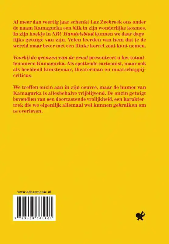 VOORBIJ DE GRENZEN VAN DE ERNST
