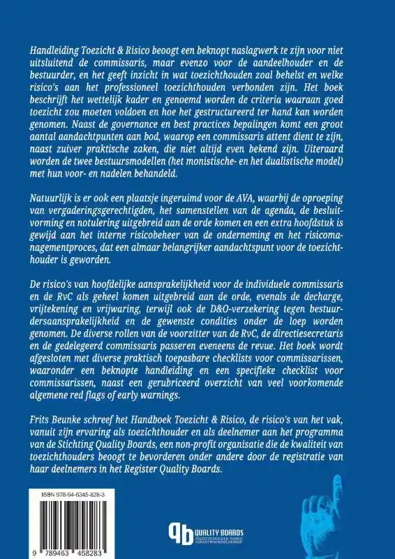 HANDLEIDING TOEZICHT & RISICO