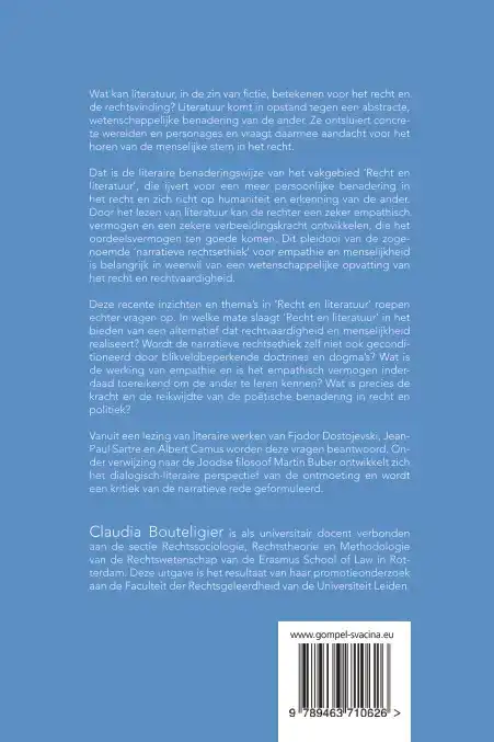 DIALOOG IN RECHT EN LITERATUUR