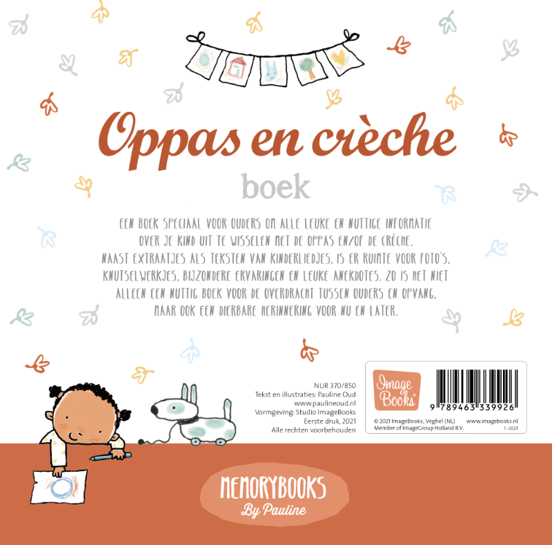 MEMORYBOOKS BY PAULINE - CRECHE OPPASBOEK