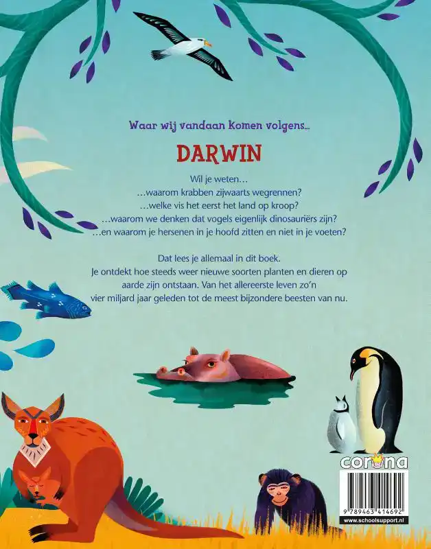WAAR WIJ VANDAAN KOMEN VOLGENS... DARWIN