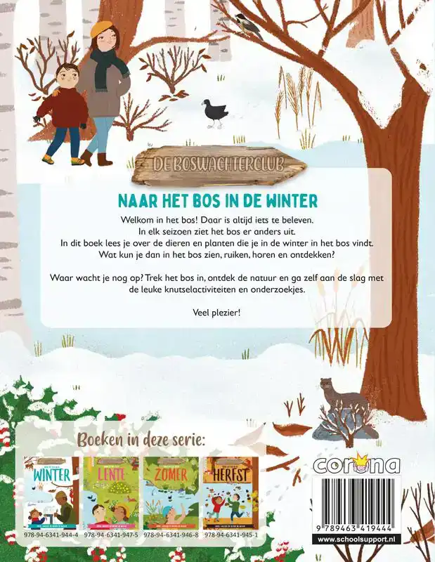NAAR HET BOS IN DE WINTER