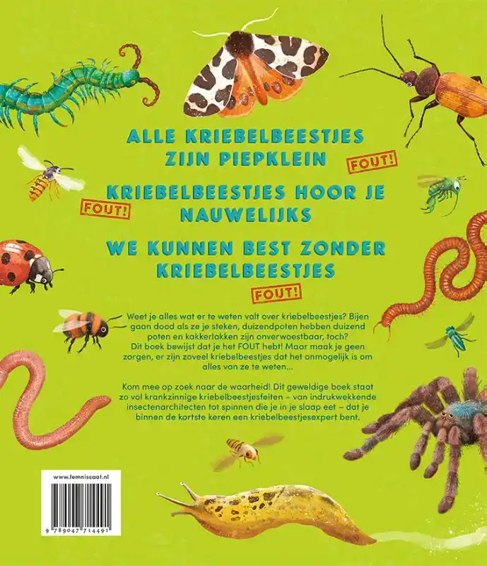 ALLES WAT JE WEET OVER KRIEBELBEESTJES IS FOUT!