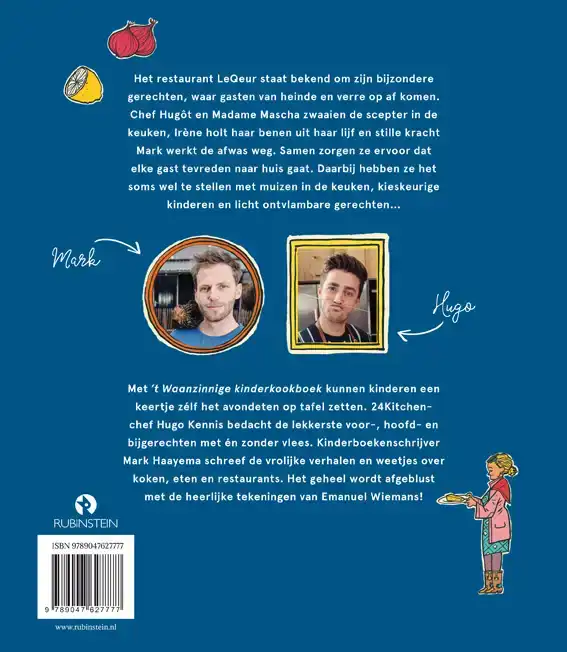 'T WAANZINNIGE KINDERKOOKBOEK