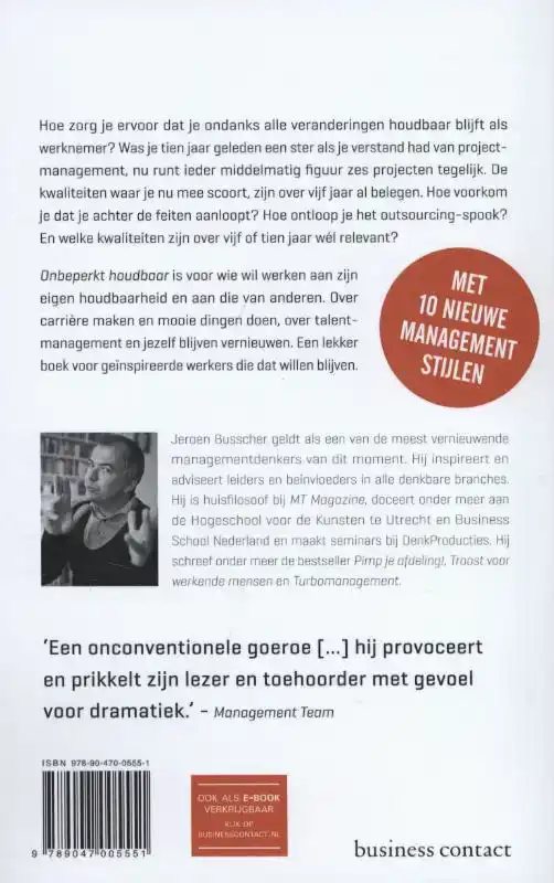 ONBEPERKT HOUDBAAR
