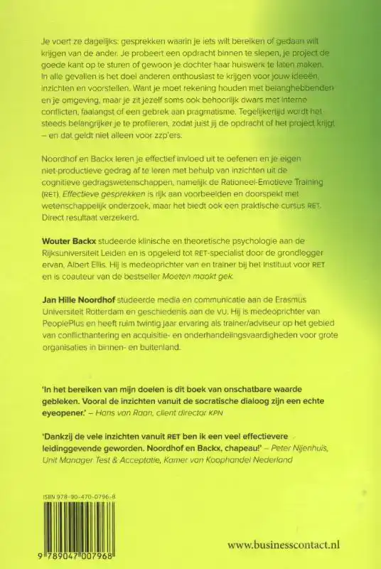 EFFECTIEVE GESPREKKEN