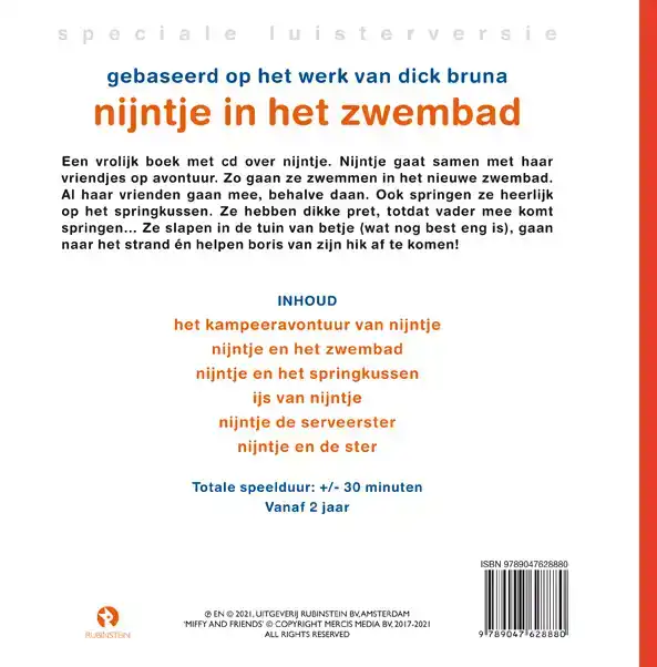 NIJNTJE IN HET ZWEMBAD