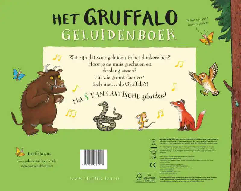 HET GRUFFALO GELUIDENBOEK