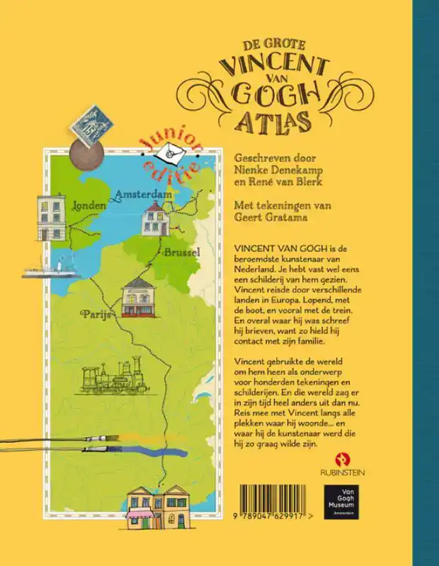 DE GROTE VINCENT VAN GOGH ATLAS JUNIOREDITIE