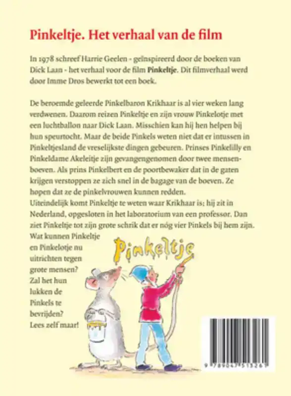 PINKELTJE EN HET VERHAAL VAN DE FILM