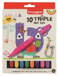 VILTSTIFT BRUYNZEEL KIDS TRIPLE 10