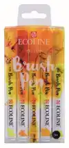 BRUSHPEN TALENS ECOLINE SET 5 STUKS