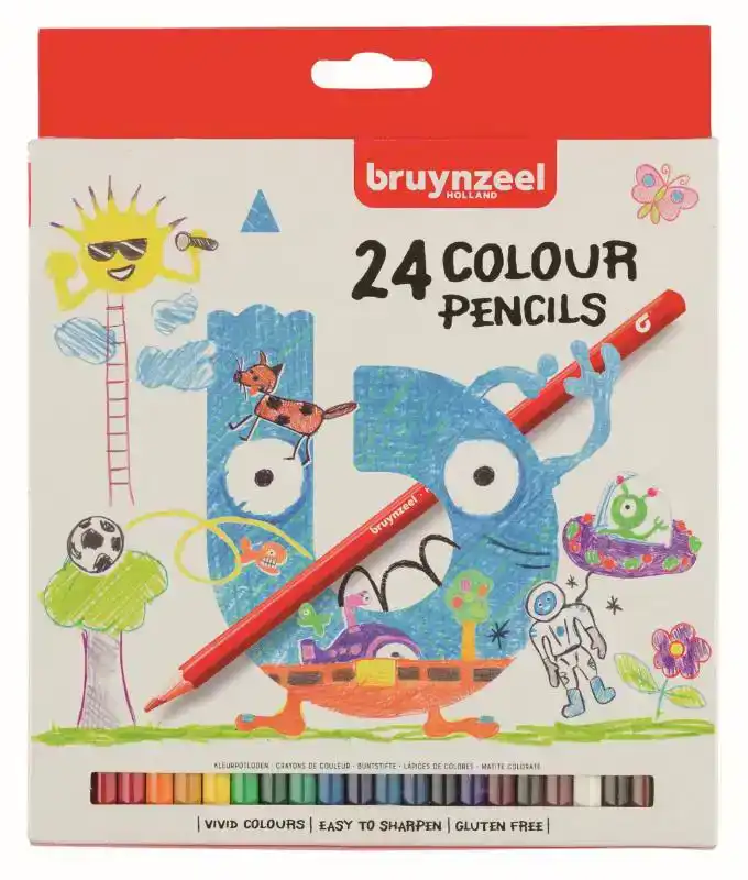 KLEURPOTLODEN BRUYNZEEL KIDS BLISTER A