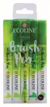 BRUSHPEN TALENS ECOLINE SET 5 STUKS