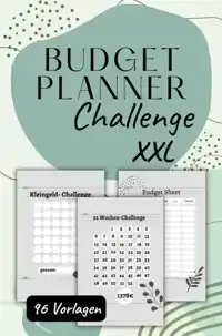 BUDGET PLANNER CHALLENGE XXL