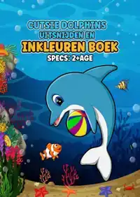 CUTSIE DOLPHINS CUT OUT BOOK