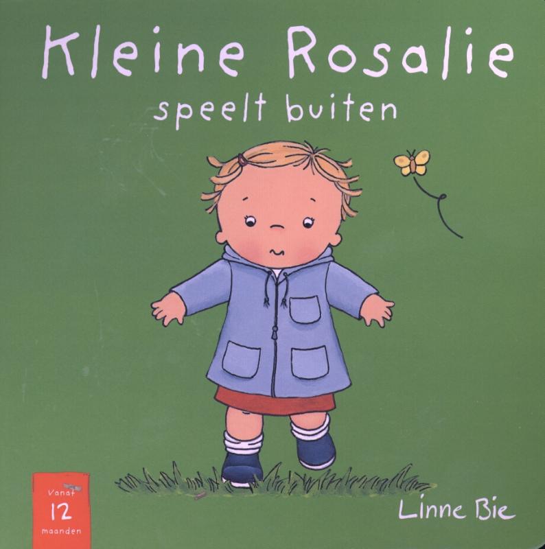 KLEINE ROSALIE SPEELT BUITEN