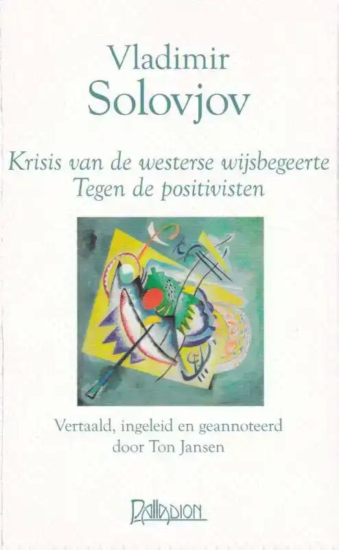KRISIS VAN DE WESTERSE WIJSBEGEERTE