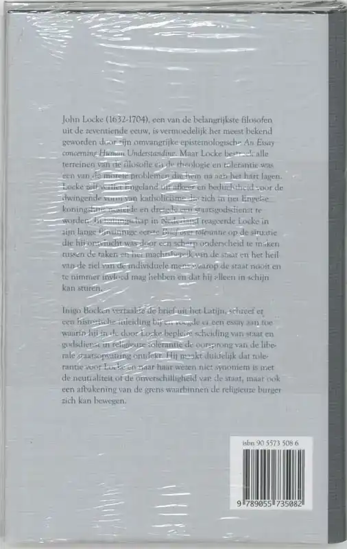 BRIEF OVER TOLERANTIE