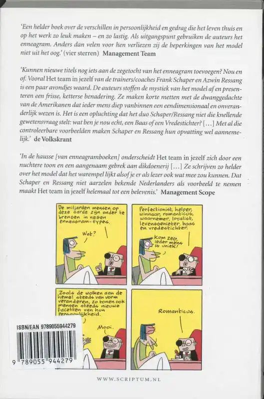 HET ENNEAGRAM EN HET TEAM IN JEZELF
