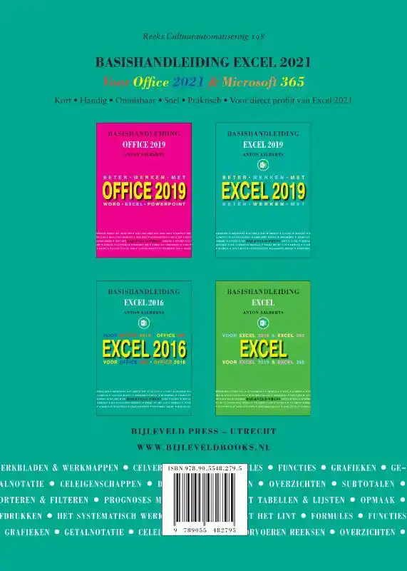 BASISHANDLEIDING EXCEL 2021