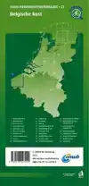 FIETSKNOOPPUNTENKAART BELGISCHE KUST 1:100.000