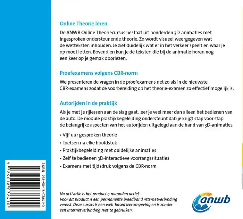 ONLINECURSUS RIJBEWIJS B