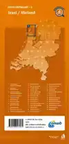 FIETSKAART TEXEL, VLIELAND 1:66.666