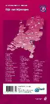 WANDELREGIOKAART RIJK VAN NIJMEGEN 1:33.333