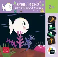 SPEEL MEMO MET KLEIN WIT VISJE