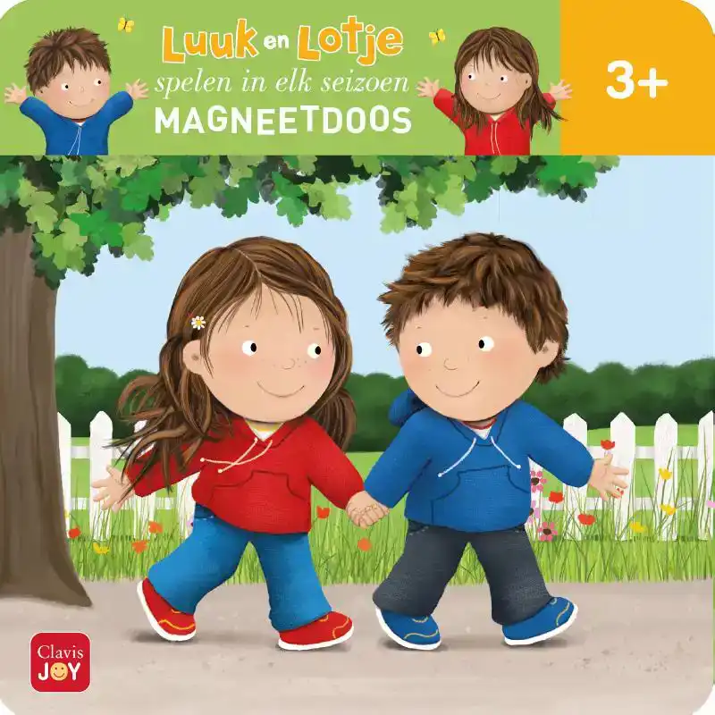 MAGNEETDOOS DE SEIZOENEN MET LUUK EN LOTJE
