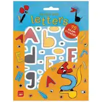 SPELEN MET LETTERS. RAAMSTICKERS