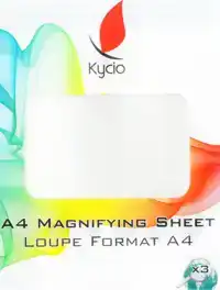 MAGNIFYING SHEET A4 X3 KYCIO