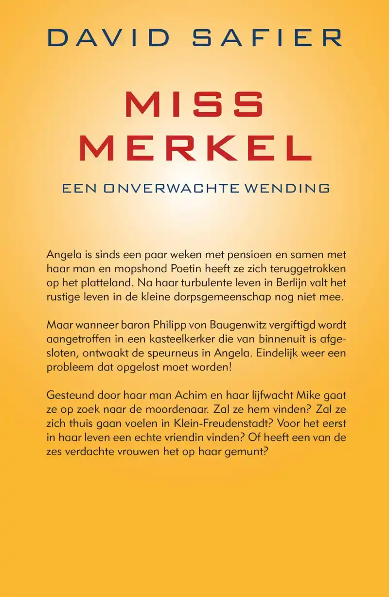 MISS MERKEL EN EEN ONVERWACHTE WENDING