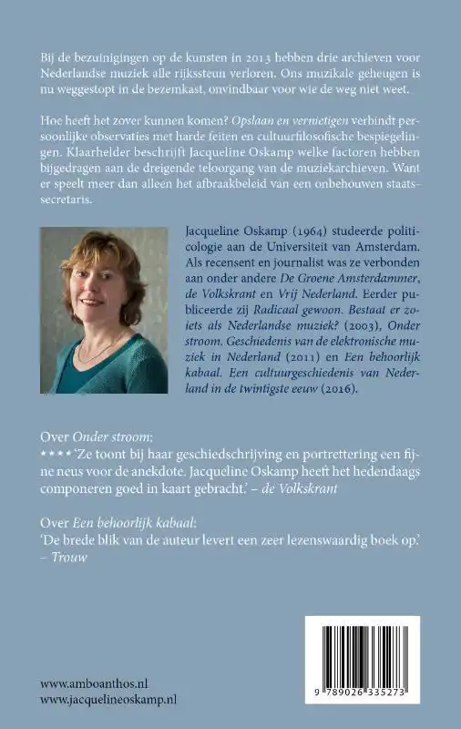 OPSLAAN EN VERNIETIGEN