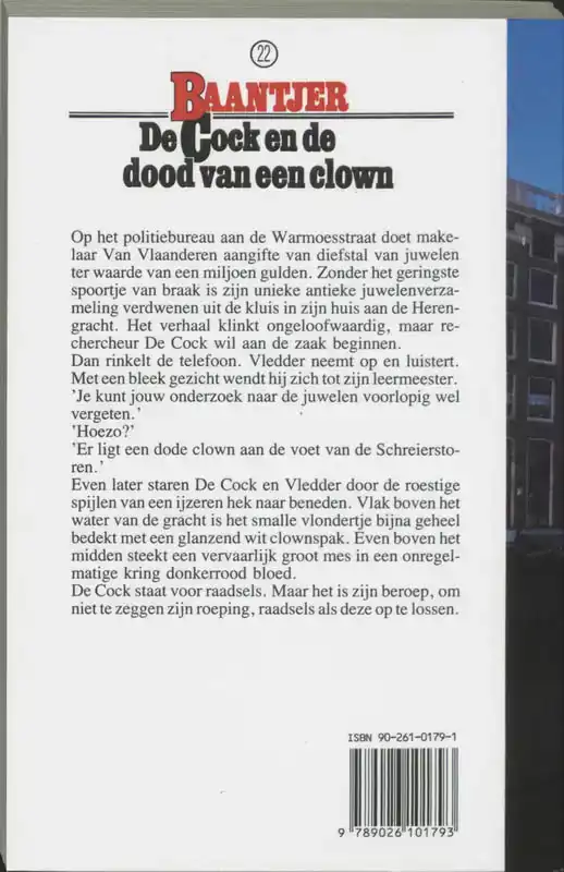 DE COCK EN DE DOOD VAN EEN CLOWN