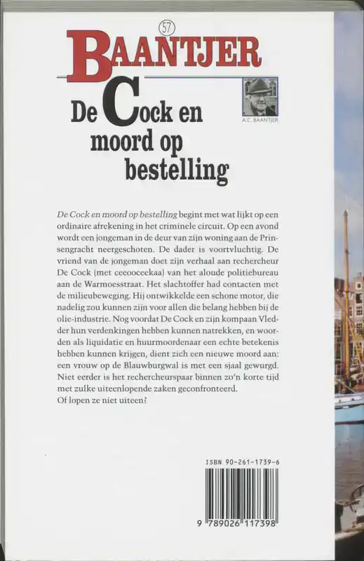DE COCK EN MOORD OP BESTELLING