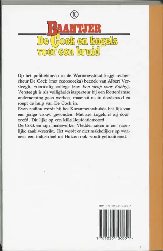 DE COCK EN KOGELS VOOR EEN BRUID