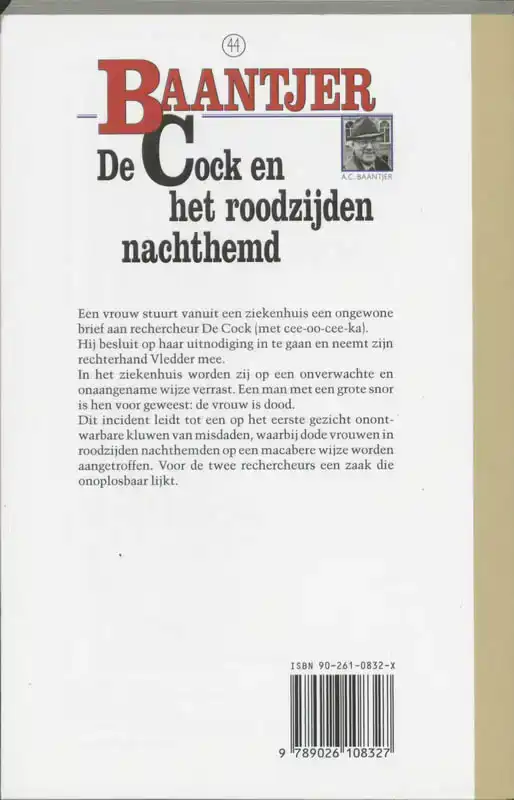 DE COCK EN HET ROODZIJDEN NACHTHEMD