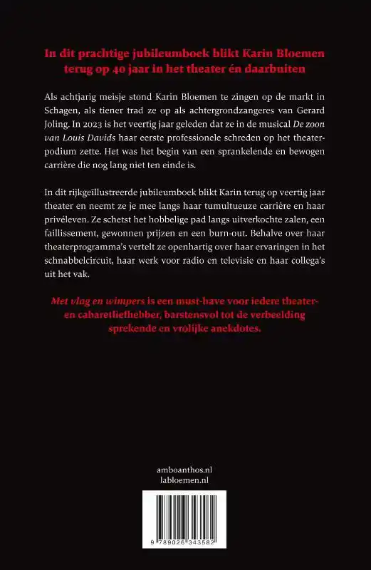 MET VLAG EN WIMPERS