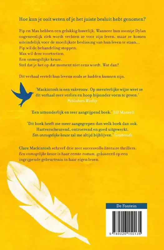 EEN ONMOGELIJKE KEUZE